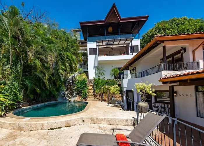 Stunning With Brand-new And Oceanview Terrace With Private Swimming Pool & Hot Tub Сasa de vacaciones