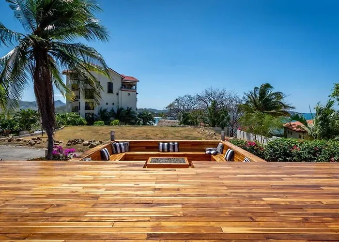 Stunning With Brand-new And Oceanview Terrace With Private Swimming Pool & Hot Tub Сasa de vacaciones